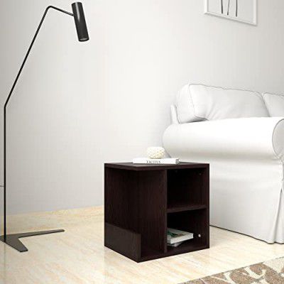 Solimo Willmar Engineered Wood Bedside Table (Wenge Finish)