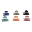 Amazon Brand - Solimo Womens Hair Clips in 6 Shiny Colours...
