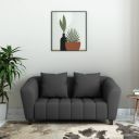 Amazon Brand - Solimo Wooford 2 Seater Sofa (Fabric, Brown)...