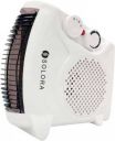 Solora Ignite Fan Heater 1000W/2000W, White/Black (100% Copper Wire) with ABS Body Fan Room Heater...