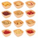 Somil Beautiful Clear Glass Bowl, Ideal | 200 Ml Pack of 12...