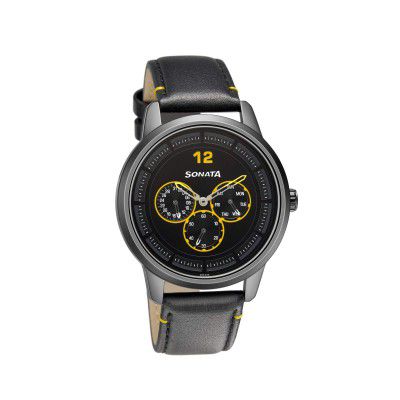 Sonata Analog Black Dial Mens Watch-7139NL01/NP7139NL01