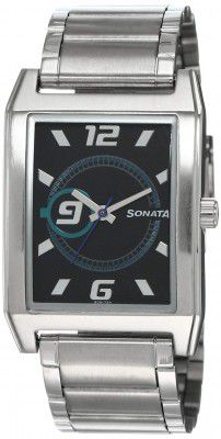 Sonata Analog Black Dial Mens Watch-NN7999SM01/NP7999SM01