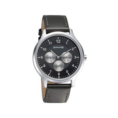 Sonata Analog Grey Dial Mens Watch-7140SL02/NP7140SL02