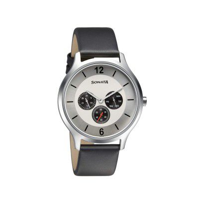 Sonata Analog Silver Dial Mens Watch-7140SL01/NP7140SL01