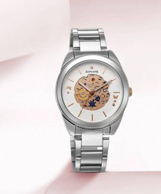 SONATA  Analog Watch - For Women 8182KM02
