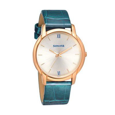 Sonata Beyond Gold Analog Silver Dial Mens Watch-NN77031WL01/NP77031WL01