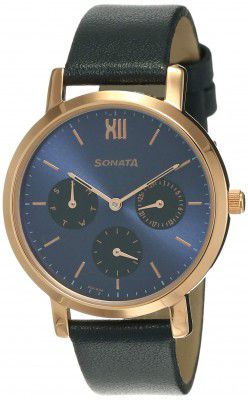 Sonata Busy Bees Analog Blue Dial Girls Watch-8164WL02