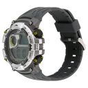 Sonata Digital Grey Dial Mens Watch-NL77077PP03...