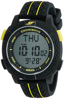 Sonata Digital Mens Watch-NL77058PP01 / NL77058PP01