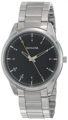 Sonata Force Analog Blue Dial Mens Watch-7146SM03