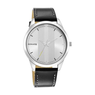 Sonata Force Analog Silver Dial Mens Watch-7146SL01