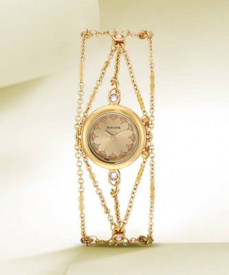 SONATA Glamer Analog Watch - For Women 8130YM02