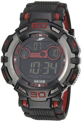 Sonata Ocean Series Digital Mens Watch NP77009PP01
