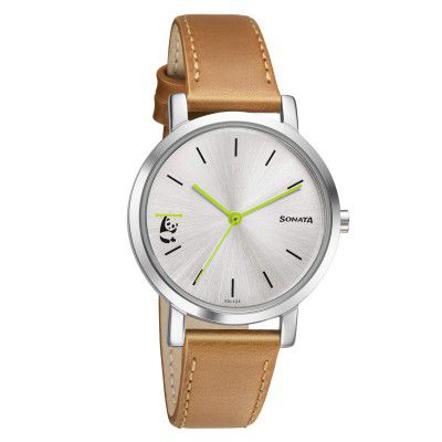 Sonata Play Analog Silver Dial Womens Watch-8164SL04/NP8164SL04