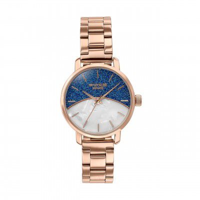 Sonata Poze 6 Delicate Dream Quartz White MOP Round Dial Women's Watch - SP80130WM01
