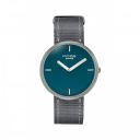 Sonata Poze 6 Strokes and Stroll Quartz Blue Round Dial Men's Watch - SP70082QP01...