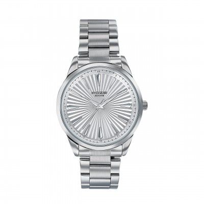 Sonata Poze Analog Quartz White Dial Watch for Men