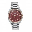 Sonata Poze Drop 6 Quartz Red Round Dial Men's Watch - SP70087KM01...