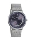 Sonata Poze Quartz Analog Anthracite Dial Silver Metal Strap Watch for Men - SP70006SM02...
