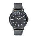 Sonata Poze Quartz Analog Black Dial Leather Strap Watch for Men-SP70039KL01W...