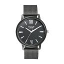 Sonata Poze Quartz Analog Black Dial Mesh Strap Watch for Men-SP70039KM02W...