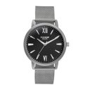 Sonata Poze Quartz Analog Black Dial Mesh Strap Watch for Men-SP70039KM03W...