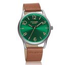 Sonata Poze Quartz Analog Green Dial PU Leather Strap Watch for Men-SP70014SL02W...
