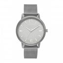 Sonata Poze Quartz Analog Grey Dial Mesh Strap Watch for Men-SP70039KM05W...