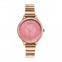 Sonata Poze Quartz Analog Pink Dial Metal Strap Watch for Women...