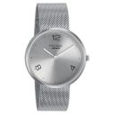 Sonata Poze Quartz Analog Silver dial Metal Strap Watch for Men-SP70007SM01...