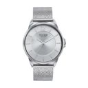 Sonata Poze Quartz Silver Dial Silver Metal Strap for Men-SP70042SM01...