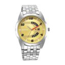 Sonata RPM Champagne Dial Stainless Steel Strap Analog Watch for Men-7149SM02...