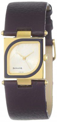 Sonata Sleek Analog Black Dial Mens Watch-NN7128NL01/NP7128NL01