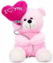 Soniya Enterprises Branded Stylish Soft Toy Gift for Valentine/Girl/boy Balloon Teddybear - 21 cm...
