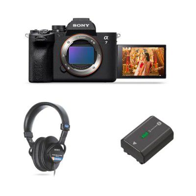 Sony Alpha ILCE-7M4 Full-Frame Hybrid Camera