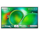 Sony BRAVIA 2 (50") 4K Ultra HD Smart LED Google TV K-50S20 (Black)...