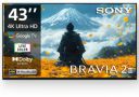Sony BRAVIA 2 II (43") Ultra HD (4K) LED Smart Google TV 2025 Edition (K-43S22BM2)...