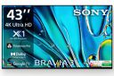 Sony Bravia 3 Series (43") 4K Ultra HD AI Smart LED Google TV K-43S30 (Black)...