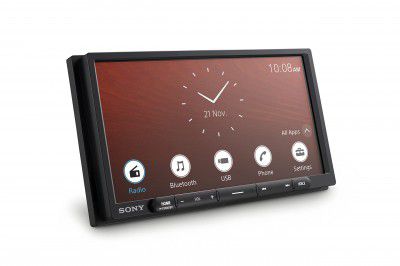 Sony Car Stereo XAV-AX4000 17.6 cm (6.95 inch) Digital Media Receiver, PRE Out - 3 x 5V, Output Power - 55W x 4