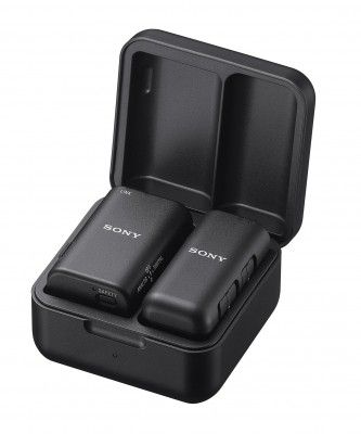 Sony ECM-W3S | Single-Channel Wireless Camera Microphone for Digital Recording  - Black