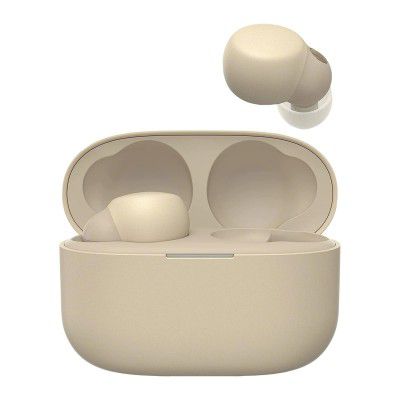 SONY LinkBuds S WF-LS900N/CCIN TWS Earbuds with Active Noise Cancellation (IPX4 Waterproof, 360 Reality Audio, Ecru)