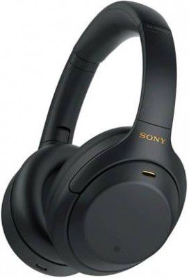 SONY WH-1000XM4 Bluetooth Headset (Black, On the Ear)
