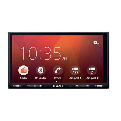Sony XAV AX-5500 17.6-cm (6.95) Capacitive Touch Screen Bluetooth Media Receiver with Android Auto, Apple Car Play and WebLink