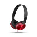 Sony ZX Series MDR-ZX310AP Headband Stereo Headset -Red...