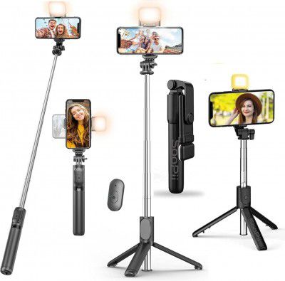 SOOPII K2 Selfie Stick with Tripod Stand, 3 in 1 Multifunctional design