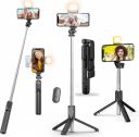 SOOPII K2 Selfie Stick with Tripod Stand, 3 in 1 Multifunctional design...