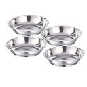 Sorabh HPP 6 Stainless Steel Halwa Plate Bowl/Katori for Serving Dish 24g Plain Thickness 0.50mm,Set of 18...