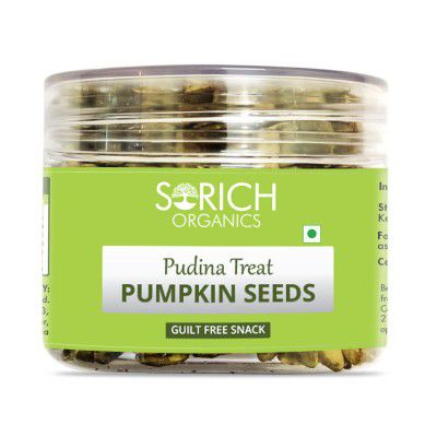 Sorich Organics Pudina Treat Pumpkin Seeds - 150gm