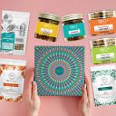 Sorich Organics Subh Mahotsav collection-Mix of Peri Peri Nut Mix150g, Pudina Seeds Mix150g, Berry Peanut Butter200g, Super Seeds Mix200g, Berry mix200g, Tea Treasure Apple Spice Tea100g, Candle-1 Kg...